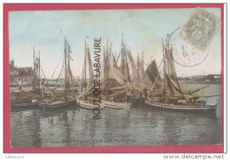 59 - DUNKERQUE--Cale Des Pecheurs--bateaux---colorisée - Dunkerque