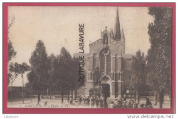 59 - ST POL --L'Eglise--animé - Saint Pol Sur Mer