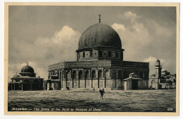 CPA - JERUSALEM (Israël) - Le Dôme, Mosquée D'Omar - Israel