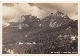 SVIZZERA - CARTOLINA  - WALDHAUS U. SCHWEEIZERHOF VULPERA - VIAGGIATA - 1931 - Wald