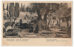 CPA - JERUSALEM (Israël) - Jardin De Gethsémané - Israel