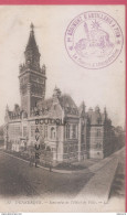 59 - DUNKERQUE--Ensemble De L'Hotel De Ville---Cachet 1° Régiment D'infanterie--(voir Scan) - Dunkerque