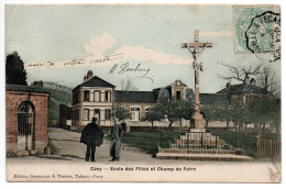 CANY - Ecole Des Filles Et Champ De Foire - Cany Barville