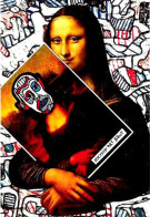 CPM Joconde Mona Lisa Jihel Tirage Signé 30 Exemplaires Numérotés Signés Surréalisme - Artistes