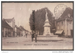 38---LES ABRETS---Place De La République---animé - Les Abrets