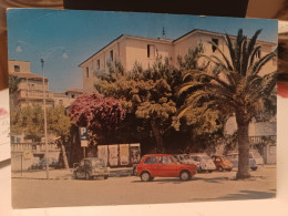 Cartolina Mammola Provincia Reggio Calabria ,piazza Ferrari, Palma, Auto ,a 112 , Fiat 500 - Reggio Calabria