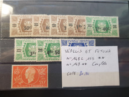 1945 Wallis Et Futuna N°Y&T 147 à 155 Séries Complètes Neufs Sans Charnière ** MNH - Unused Stamps