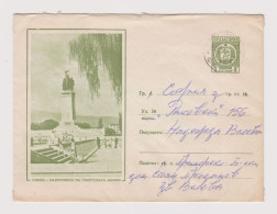 Bulgaria Bulgarien Bulgarie 1966 Postal Stationery Cover PSE, Entier, Sofia Soviet Army Monument (66268) - Enveloppes