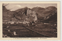 Delcampe - 5 DEPT 04 : édit. A Mollaret N° 3 : Castellane , Ses Montagnes - Castellane