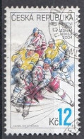 CZECH REPUBLIC 392,used,falc Hinged - Gebraucht