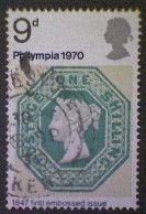 Great Britain, Scott #643, Used(o), 1770, 'Philympia' Stamp Exhibition, 9d - Used Stamps