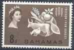 1963  BAHAMAS 169** Campagne Contre La Faim, Poule, Blé - 1963-1973 Autonomia Interna