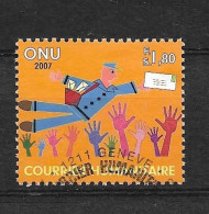 Timbres Oblitérés De L'ONU, 2007, N°586 YT,  Service, UPU - Used Stamps