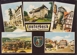 D-36341 Lauterbach - Alte Ansichten - Ankerturm - Stadtkirche - Cars - VW Käfer - Lauterbach