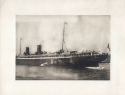 Le Havre - Photo Ancienne - Bateau Paquebot LA PROVENCE , Au Départ - Photographie LB Hâvre - Port