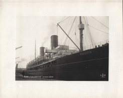 Le Havre - Photo Ancienne - Bateau Paquebot LA LORRAINE En Cale Sèche - Photographie LB Hâvre - Port