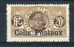 Saint Pierre Et Miquelon  -  1917  -  Colis Postaux  :  Yv  4  ** - Unused Stamps