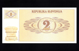 SLOVENIA  P-2  2 TOLARJA  1990  -ZA-  UNC  NEUF  SIN CIRCULAR   REPLACEMENT - Slovénie