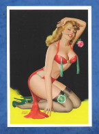 CPM Réedition TASCHEN Pin Up Américaine - Illustrateur Peter Driben 1947  Beauty Parade  Pin Up Sexy Maillot Bas Cocarde - Pin-Ups