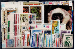 LOT OF 256 STAMPS MINT+USED +16 BLOCKS MI-80 EURO VF!! - Collections (sans Albums)