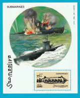 BAR8221- SOMÁLIA 2000- MNH (SUBMARINOS) - Submarinos