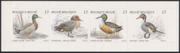 F-EX41398 BELGIUM BELGIQUE MNH 1989 BOOKLED BIRD DUCK. - Canards