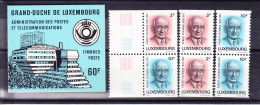 LUXEMBOURG YT C 1106 + Découpe ** MNH. (8B609) - Booklets