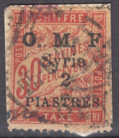 Syria Syrie 1921 Timbres-taxe Yvert#11 Used - Gebraucht