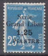 Syria Syrie 1923 Yvert#93 Mint Hinged - Unused Stamps