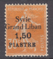 Syria Syrie 1923 Yvert#94 Mint Hinged - Neufs