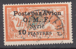 Syria Syrie 1922 Poste Aerienne Yvert#13 Used - Used Stamps