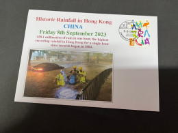 10-9-2023 (4 T 42) Hong Kong (China) Historic Rainfall Disaster In Hong Kong (Friday 8 Sept 2023) - Altri & Non Classificati