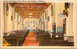 California Los Angeles Interior Of The Old Plaza Church - Los Angeles