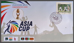 NEPAL 2023 ASIA Cup,Cricket, Game, Pakistan,India,Sri Lanka,Bangladesh,Afghanistan, Special Cover (**) Inde Indien - Népal