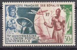 French Somali Coast, Cote Des Somalis 1949 UPU Mi#307 Mint Hinged - Ungebraucht
