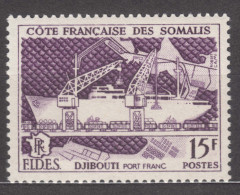 French Somali Coast, Cote Des Somalis 1956 Mi#312 Mint Hinged - Ongebruikt