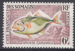 French Somali Coast, Cote Des Somalis 1962 Fish Mi#338 Mint Hinged - Neufs