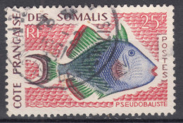 French Somali Coast, Cote Des Somalis 1959 Fish Mi#328 Used - Unused Stamps