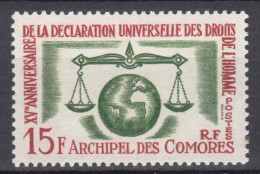 French Comores, Comoro Islands 1963 Mi#54 Mint Hinged - Neufs