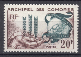 French Comores, Comoro Islands 1963 Mi#52 Mint Hinged - Ungebraucht