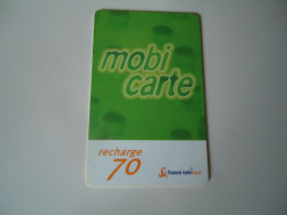 FRANCE  PREPAID CARDS  MOBI CARTE - Altri & Non Classificati