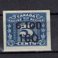 CHCT28 - 5Cents 1949 Fiscal Tax Stamp, Canada - Fiscali