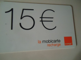 FRANCE PREPAID CARDS ORANCE 15 - Ohne Zuordnung