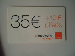 FRANCE PREPAID CARDS ORANCE 35 - Unclassified