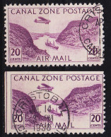 PANAMA Kanalzone Canal Zone [1931] MiNr 0089 ( O/used ) [01] Div. Zähnungen - Canal Zone