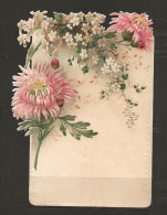 Découpis Gaufrée Fleur Année 1900 - Fleurs