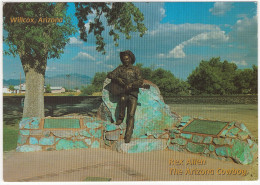 Rex Allen - The Arizona Cowboy - Bronze Statue -  Railroad Park, Wilcox AZ -  (USA) - Amérique