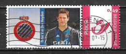 My Stamp - Club Brugge - Peter Van Der Heyden - Oblit. - LOOK!!!! - Oblitérés