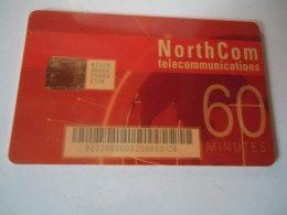 GREECE    GSM   CARDS   DATACARD  GROUP NORTHCOM 2 SCAN - Reclame