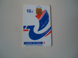 FRANCE  GSM   CARDS  MAIRIE DE PARIS 2 SCAN - Zonder Classificatie